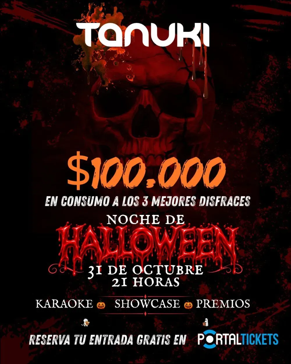 Halloween en Tanuki Restobar
