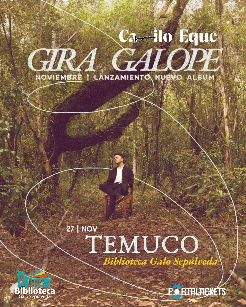 Camilo Eque lanza Galope
