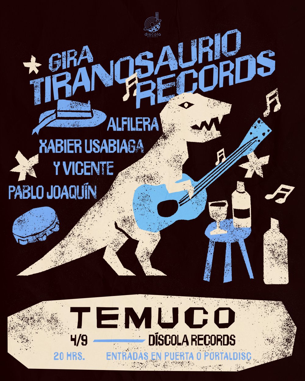 Gira Tiranosaurio Records