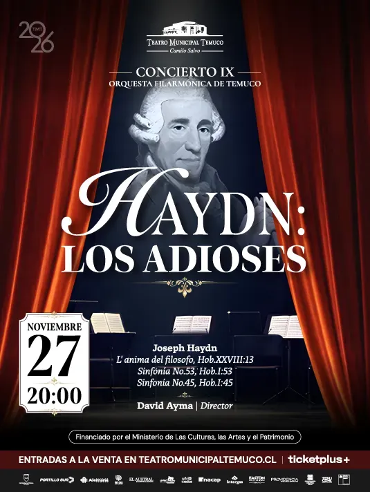 Concierto IX – Haydn: Los Adioses