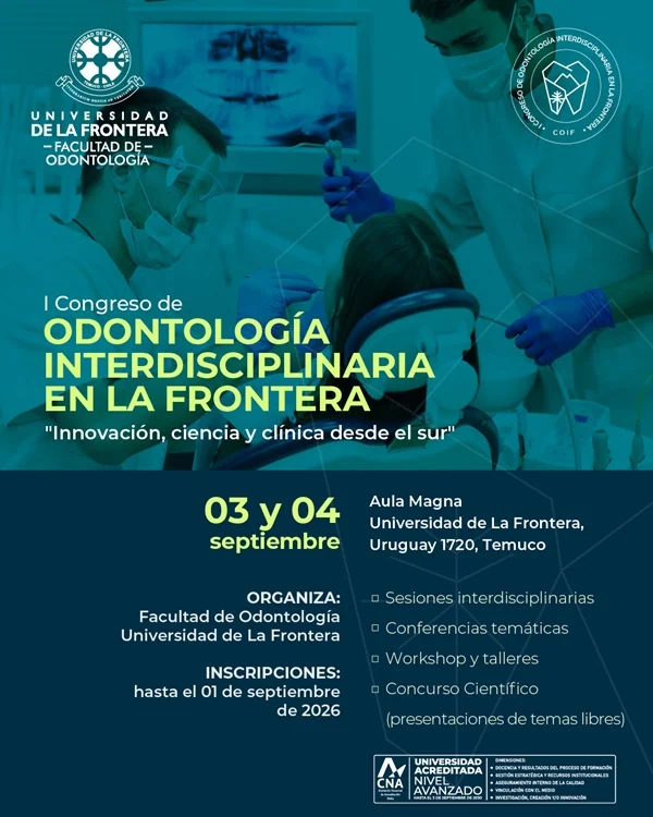 I Congreso de Odontología Interdisciplinaria en La Frontera
