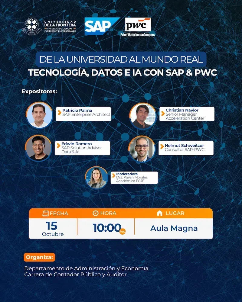 De la universidad al mundo real: tecnología, datos e IA con SAP y PwC