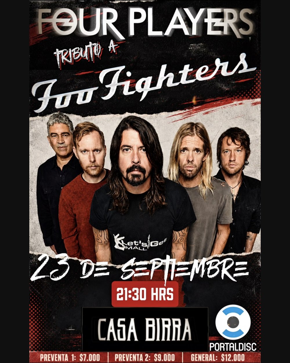 Four Players: tributo a Foo Fighters