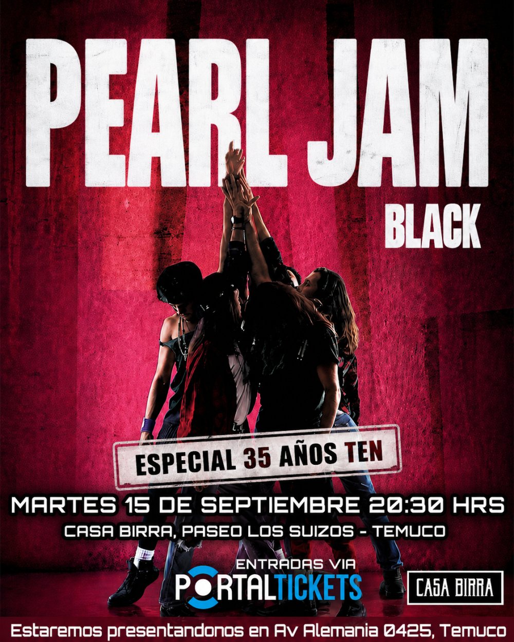 Black Pearl Jam en Casa Birra