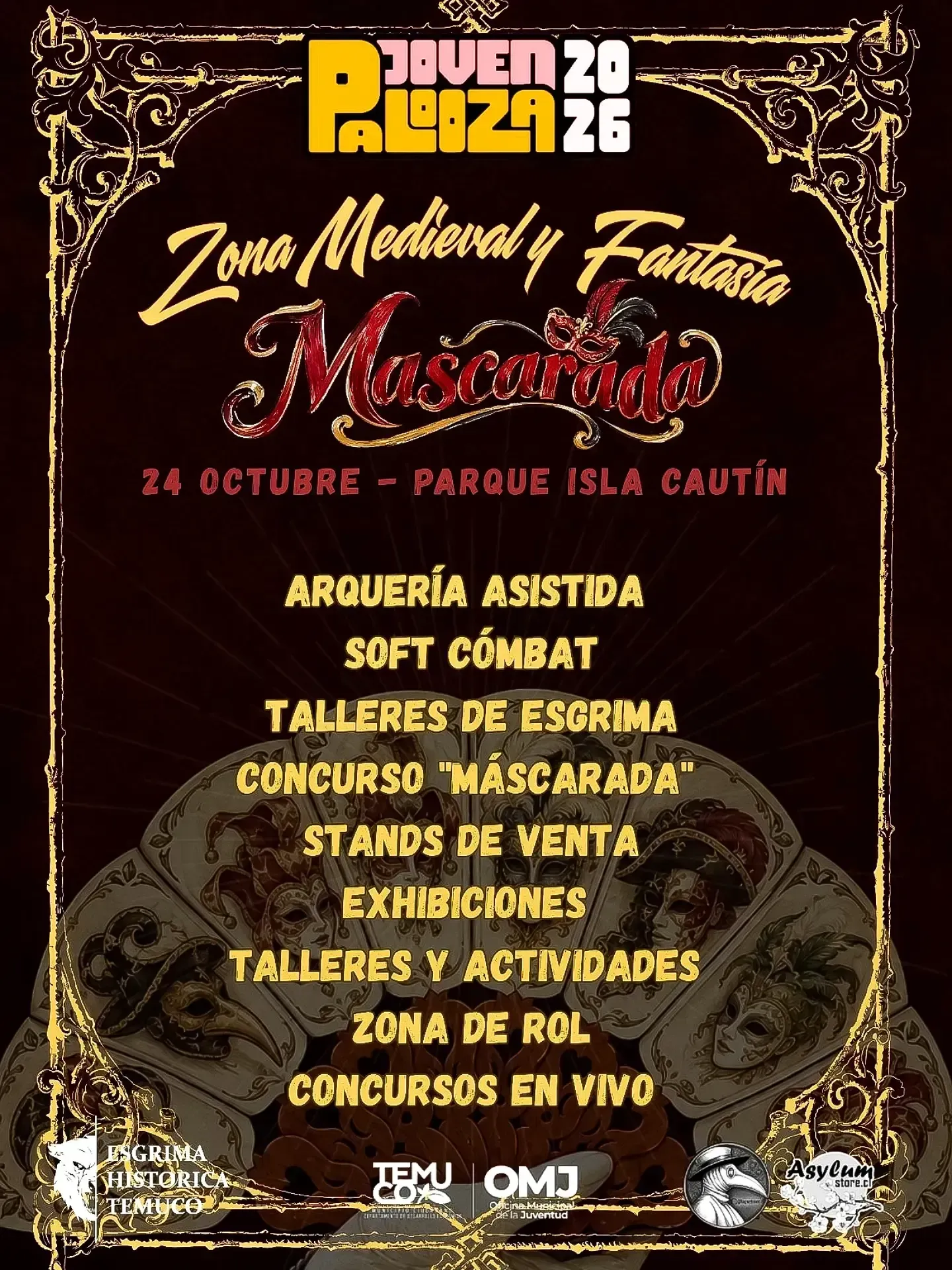 Jovenpalooza 2026 en Parque Isla Cautín