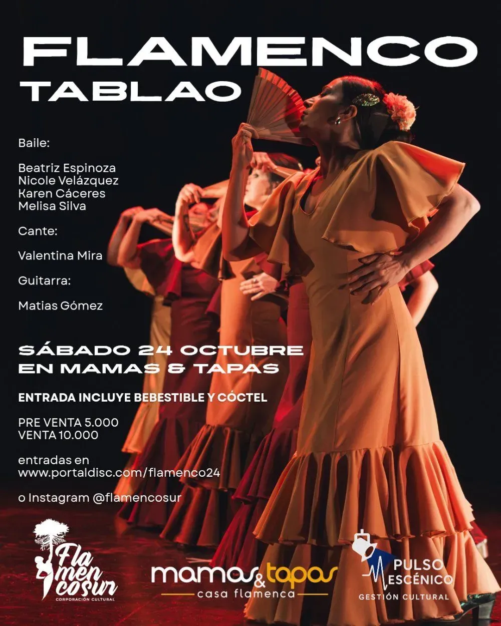 Noche de flamenco en Pucón