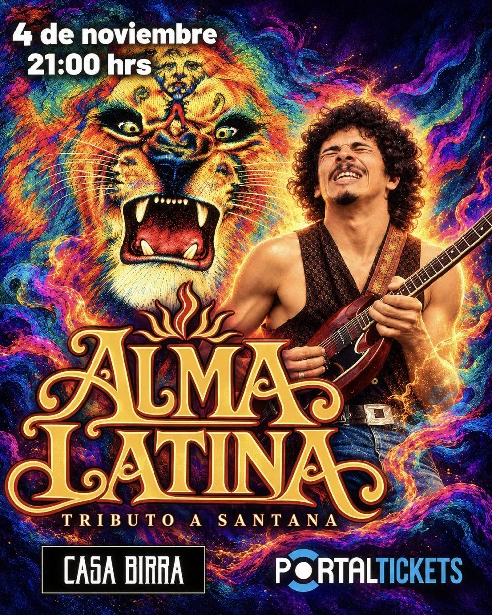 Alma Latina: tributo a Santana