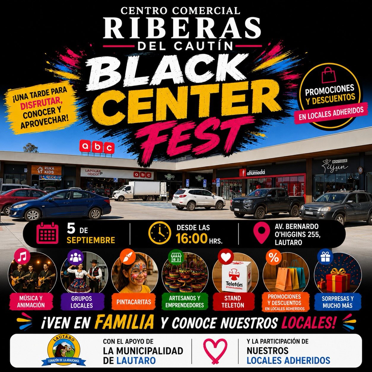 Black Center Fest en Lautaro