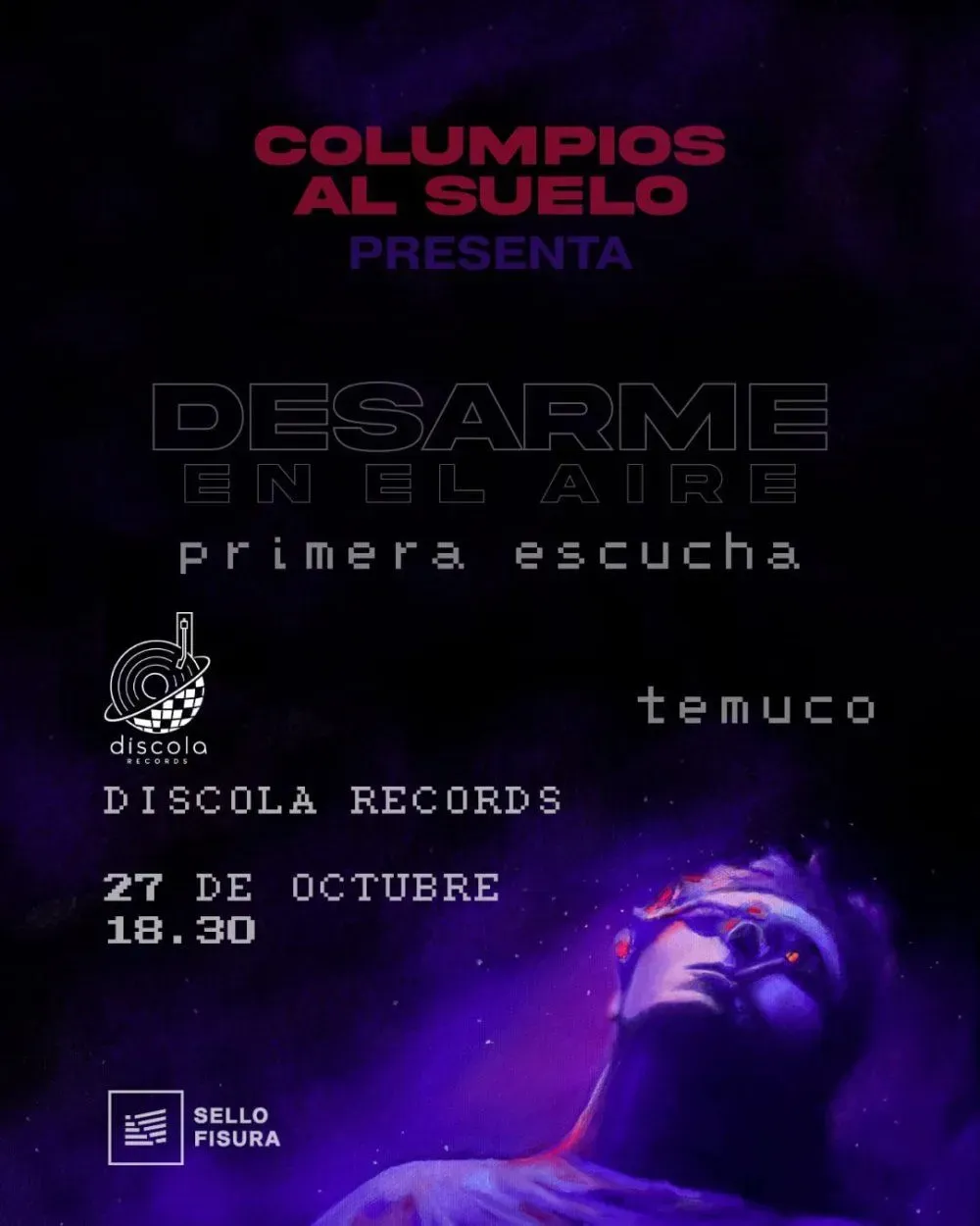 Columpios al Suelo: primera escucha de Desarme en el aire