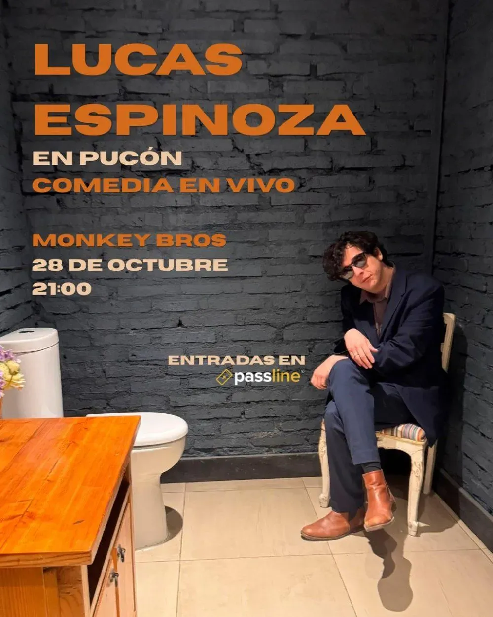 Lucas Espinoza en Pucón