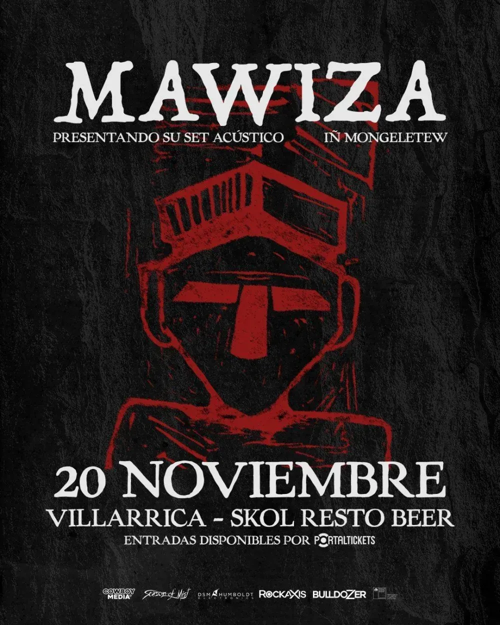 Mawiza en Villarrica: presentación de Iñ Mongeletew