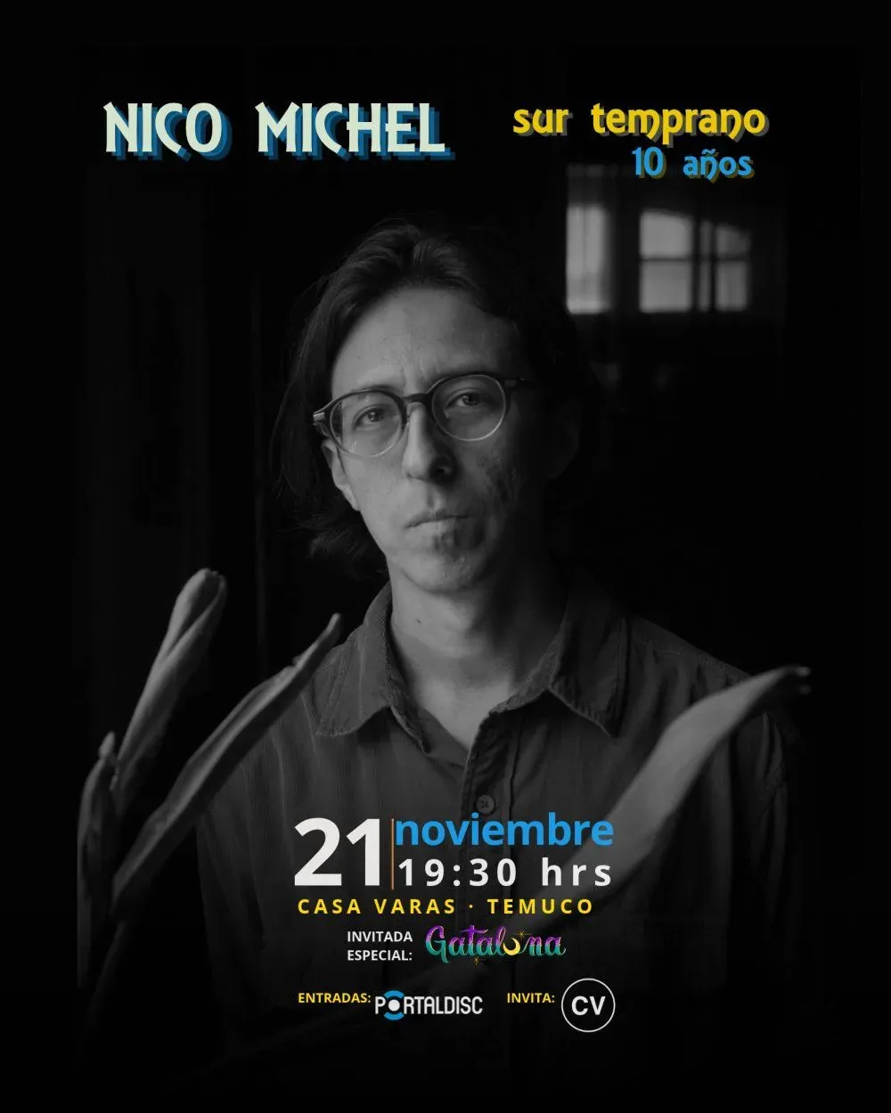 Nico Michel celebra 10 años de Sur Temprano