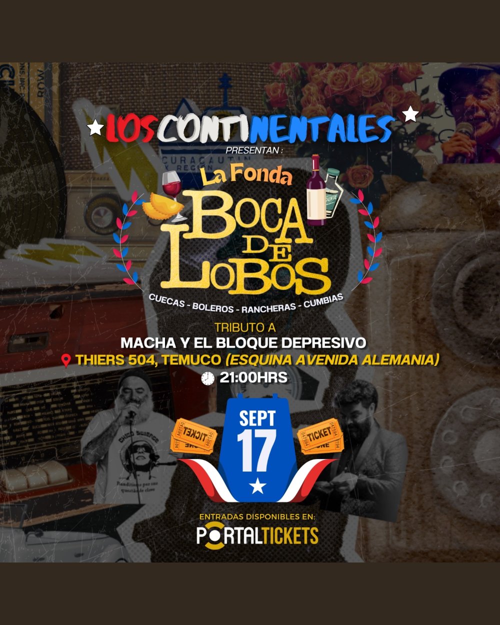 Los Continentales en La Fonda de Boca de Lobos
