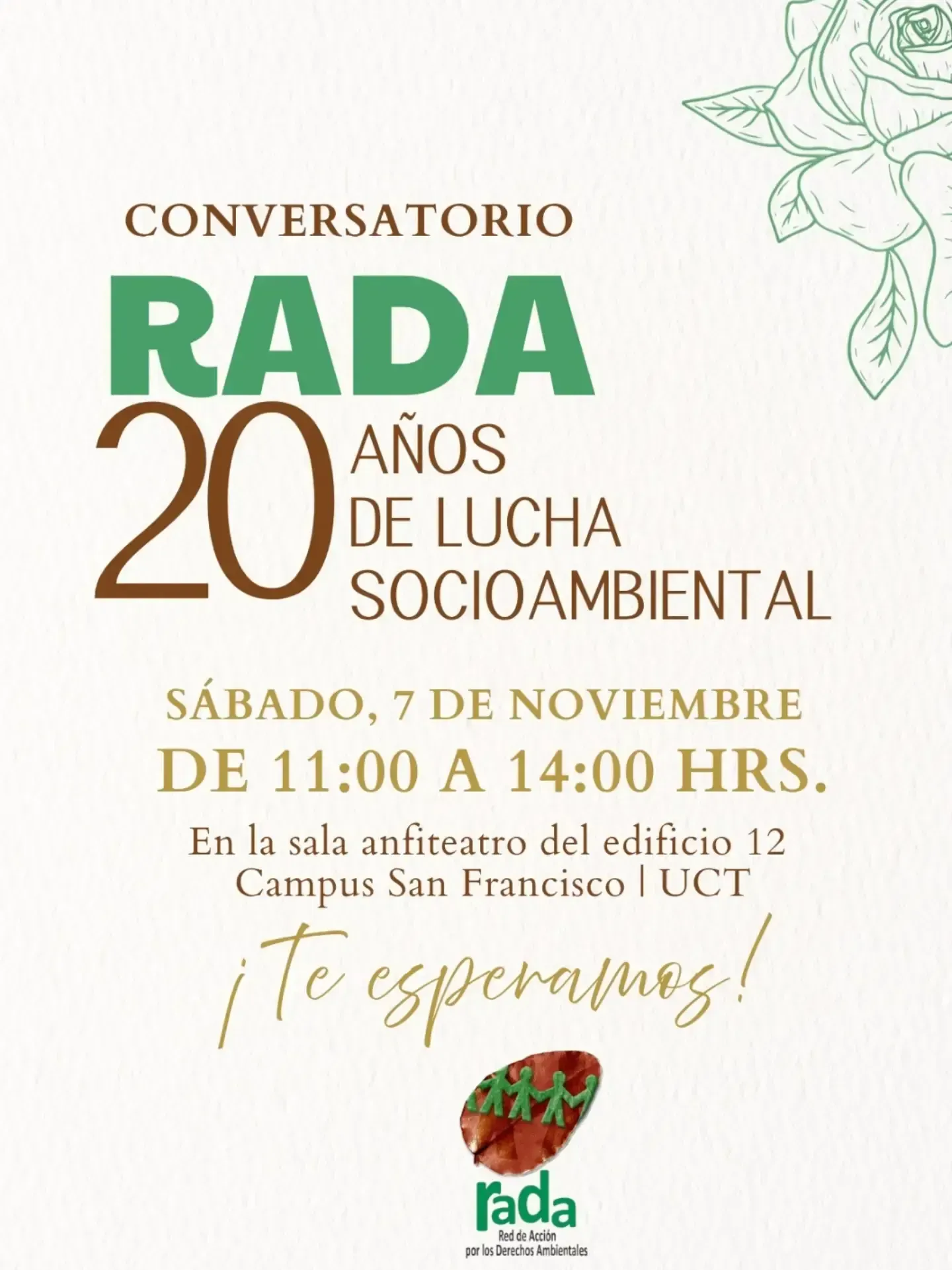 Conversatorio RADA: 20 años de lucha socioambiental