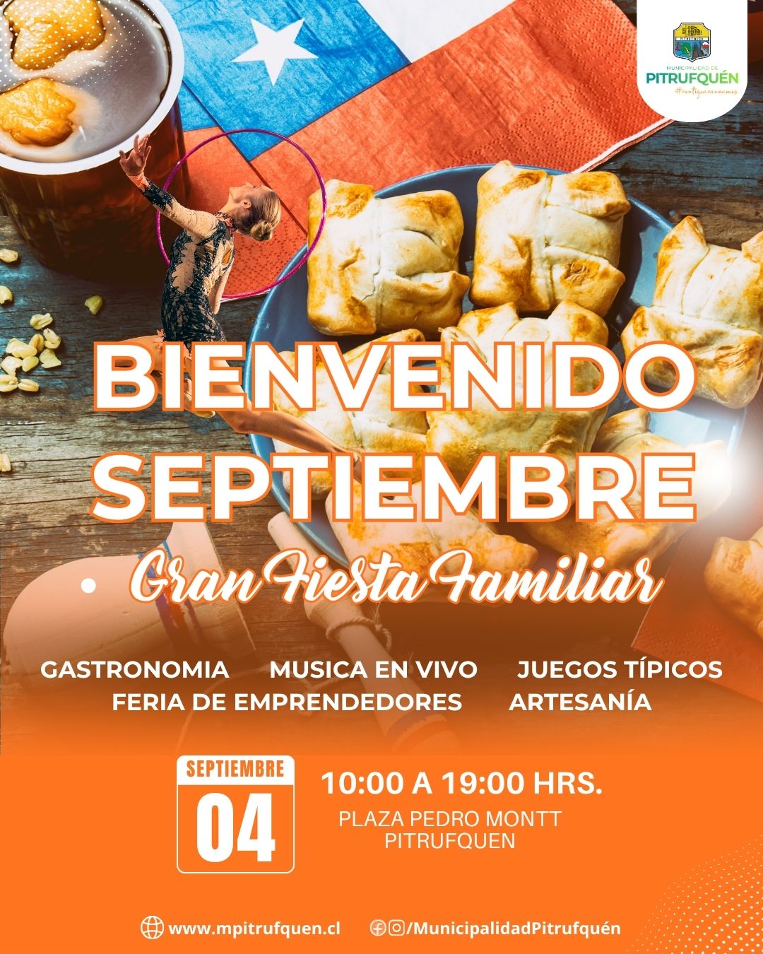 Bienvenido Septiembre a Pitrufquén