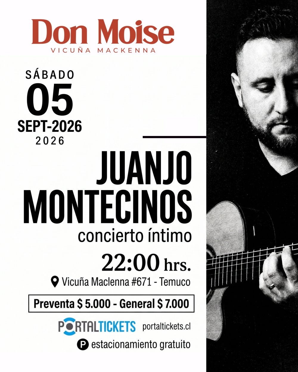 Juanjo Montecinos en Don Moise