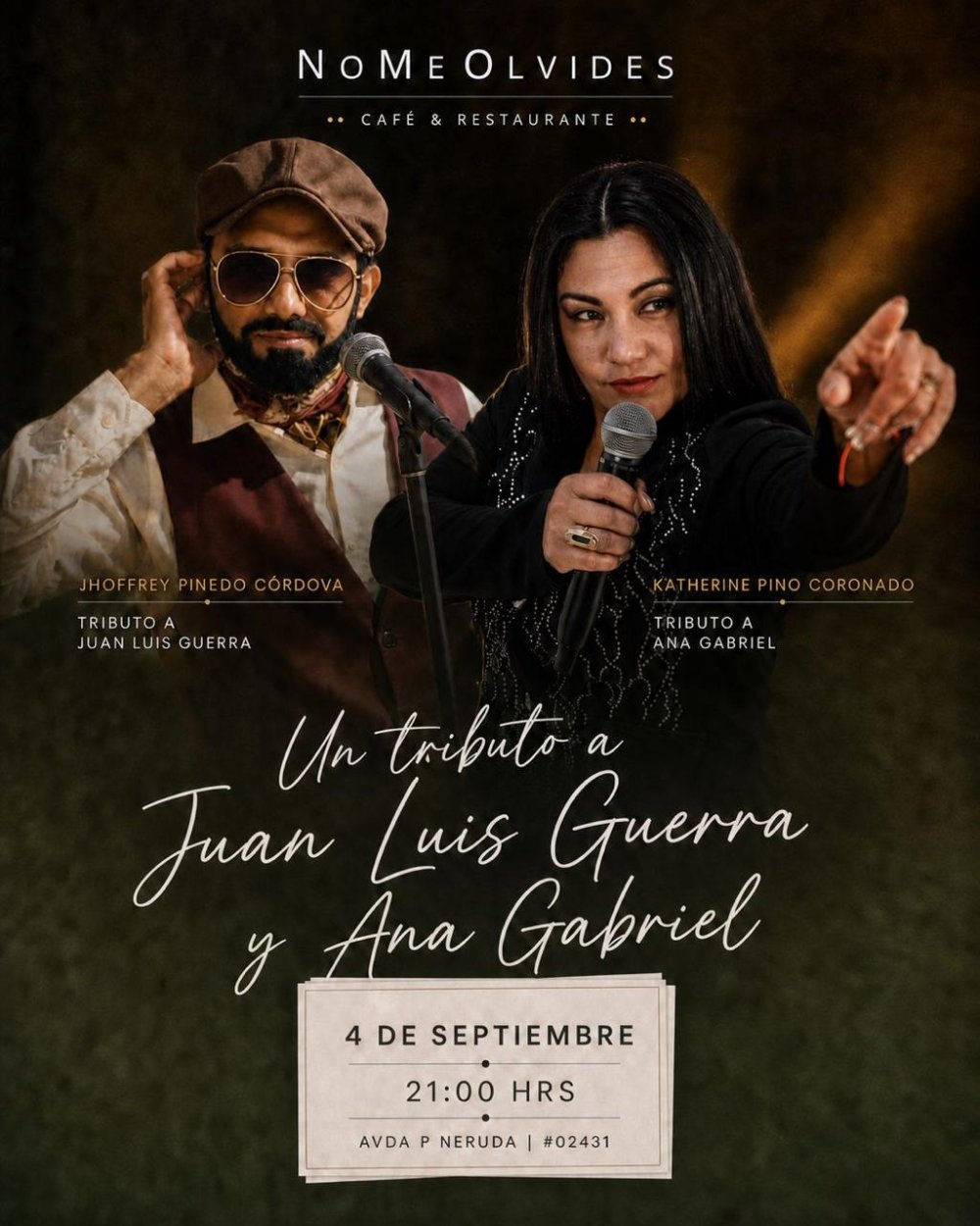 Tributo a Ana Gabriel y Juan Luis Guerra