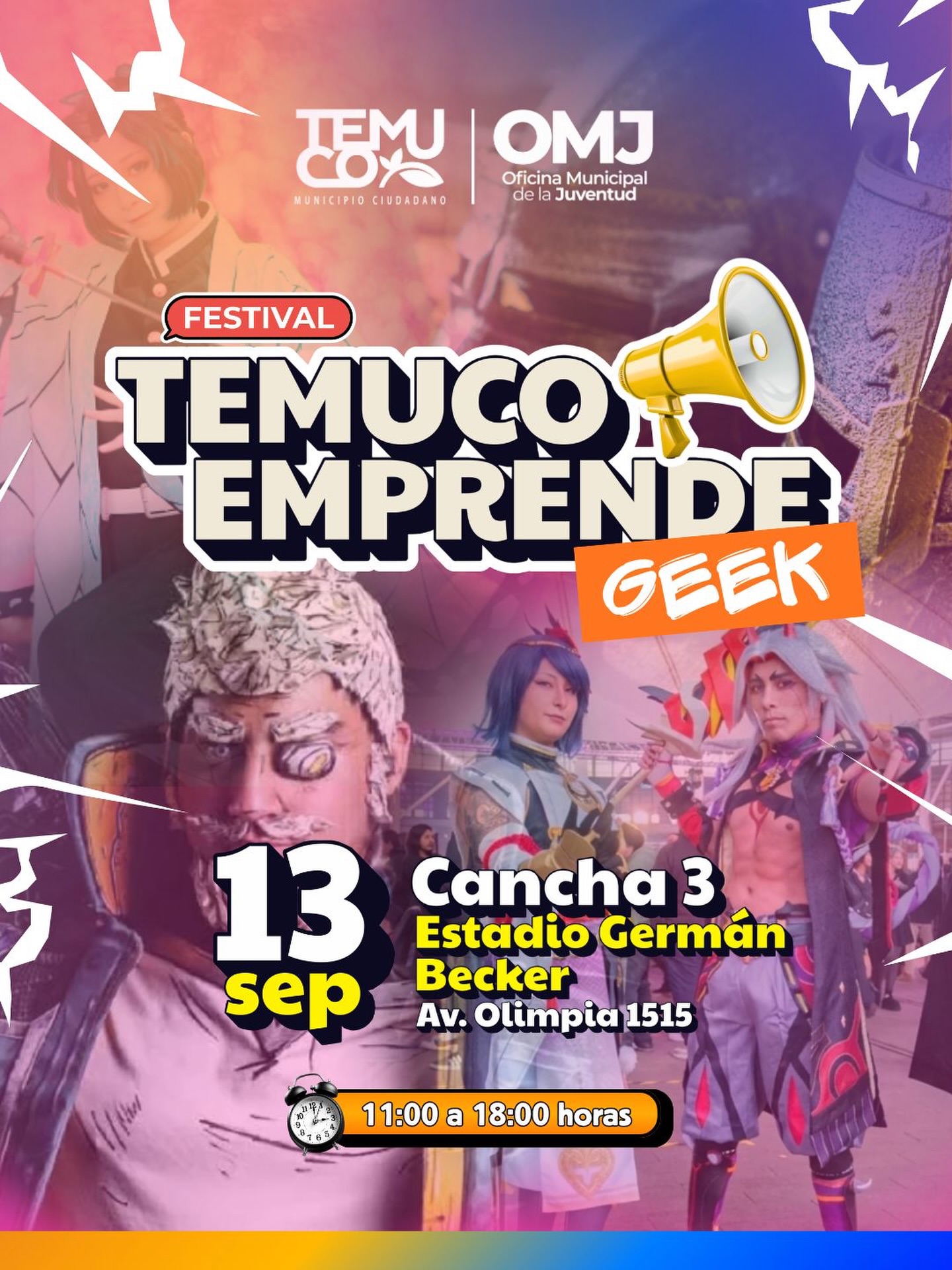 Festival Temuco Emprende Geek