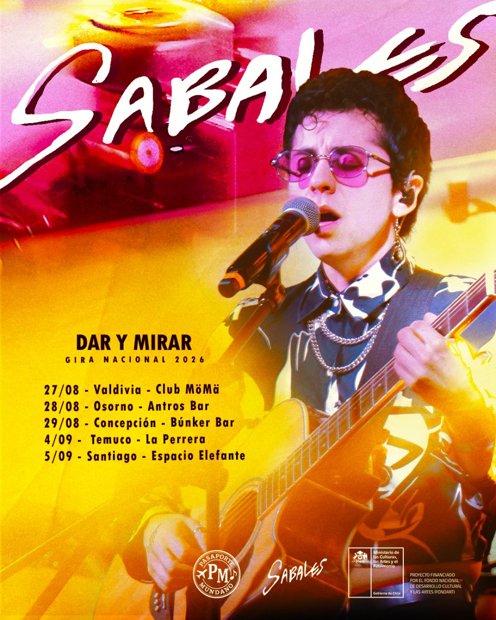 Sabales: Gira Nacional Dar y Mirar