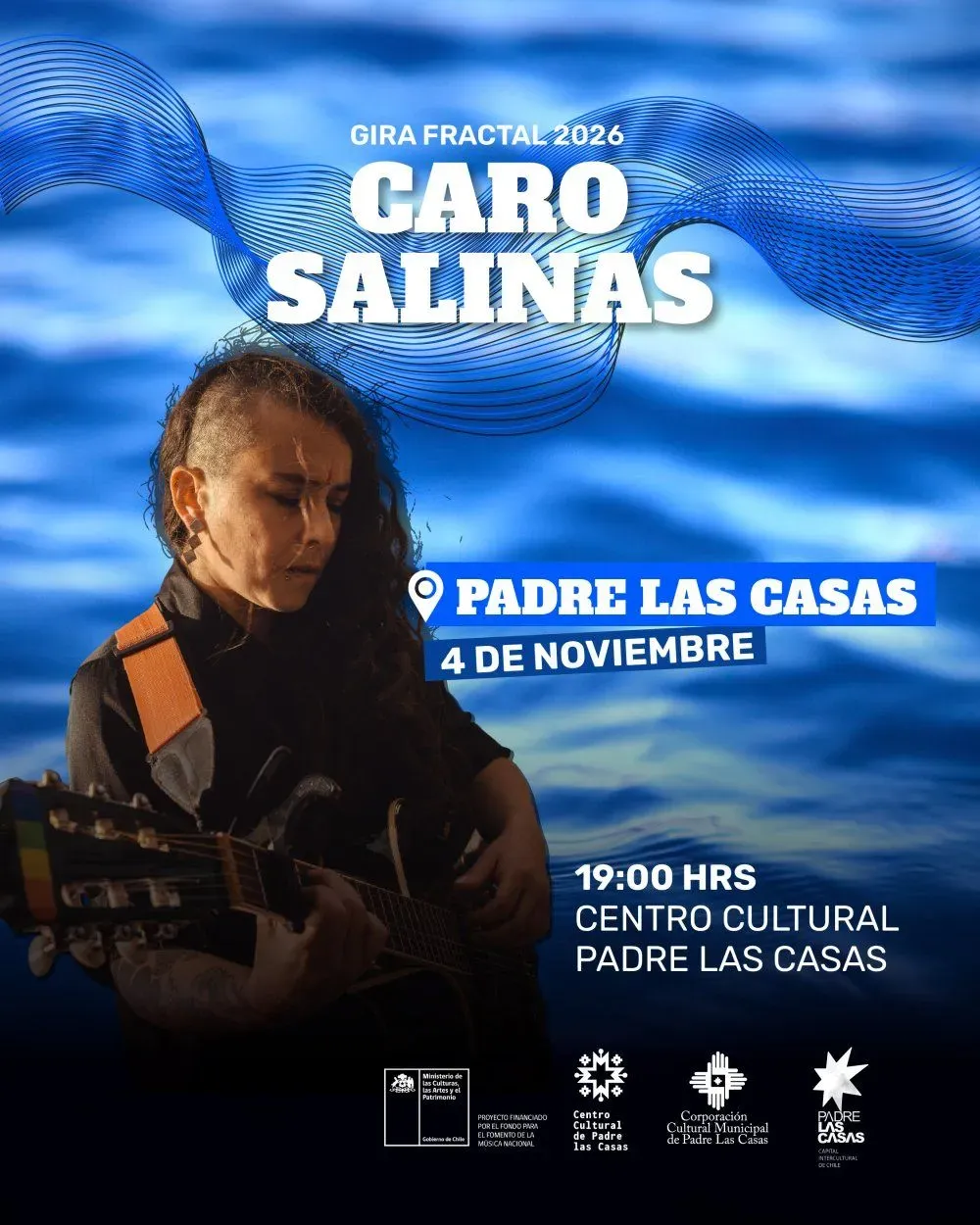 Caro Salinas: Gira Fractal en Padre Las Casas