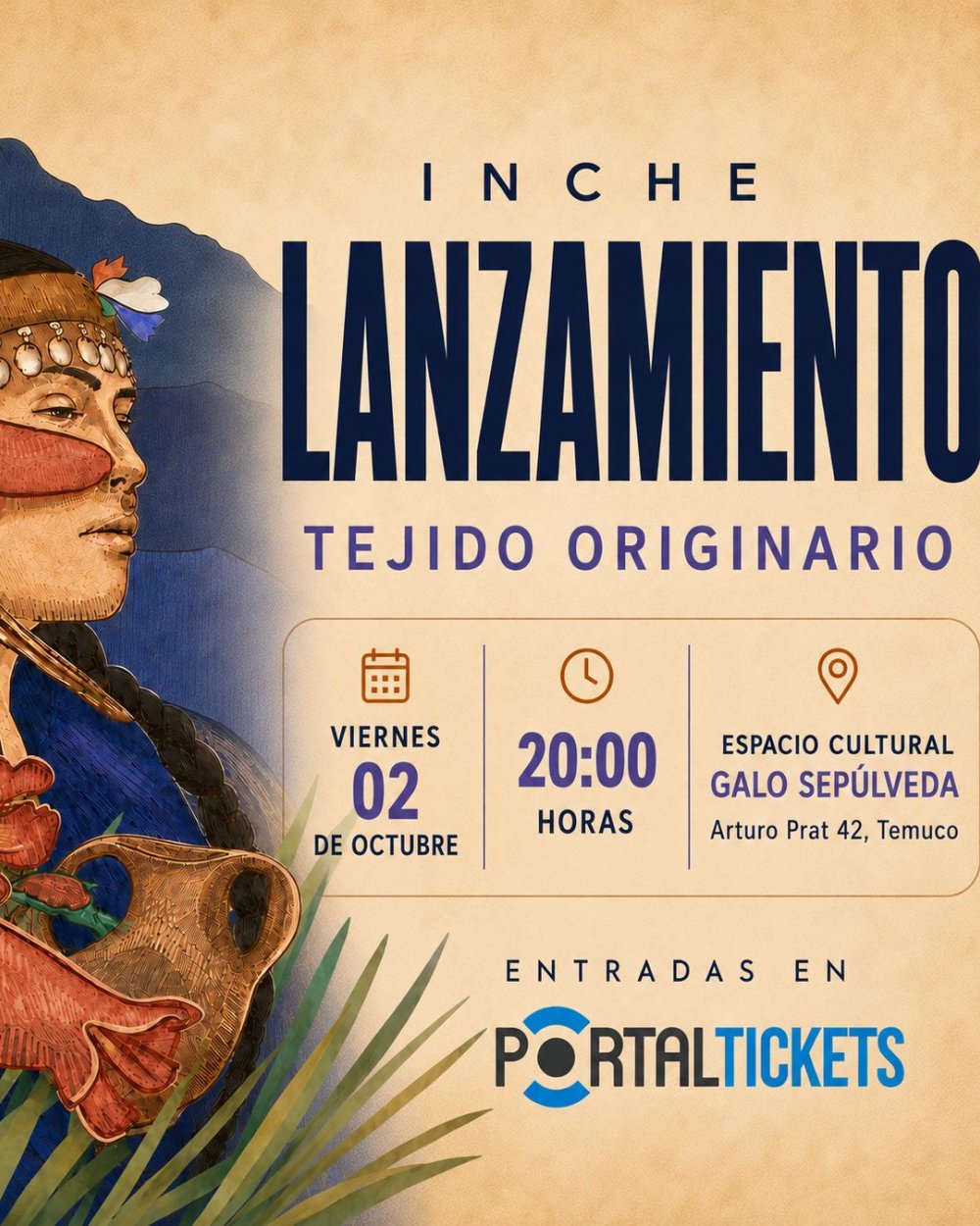 Inche: lanzamiento de Tejido Originario