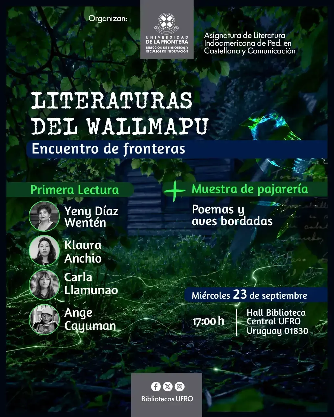 Literaturas del Wallmapu: Encuentro de fronteras