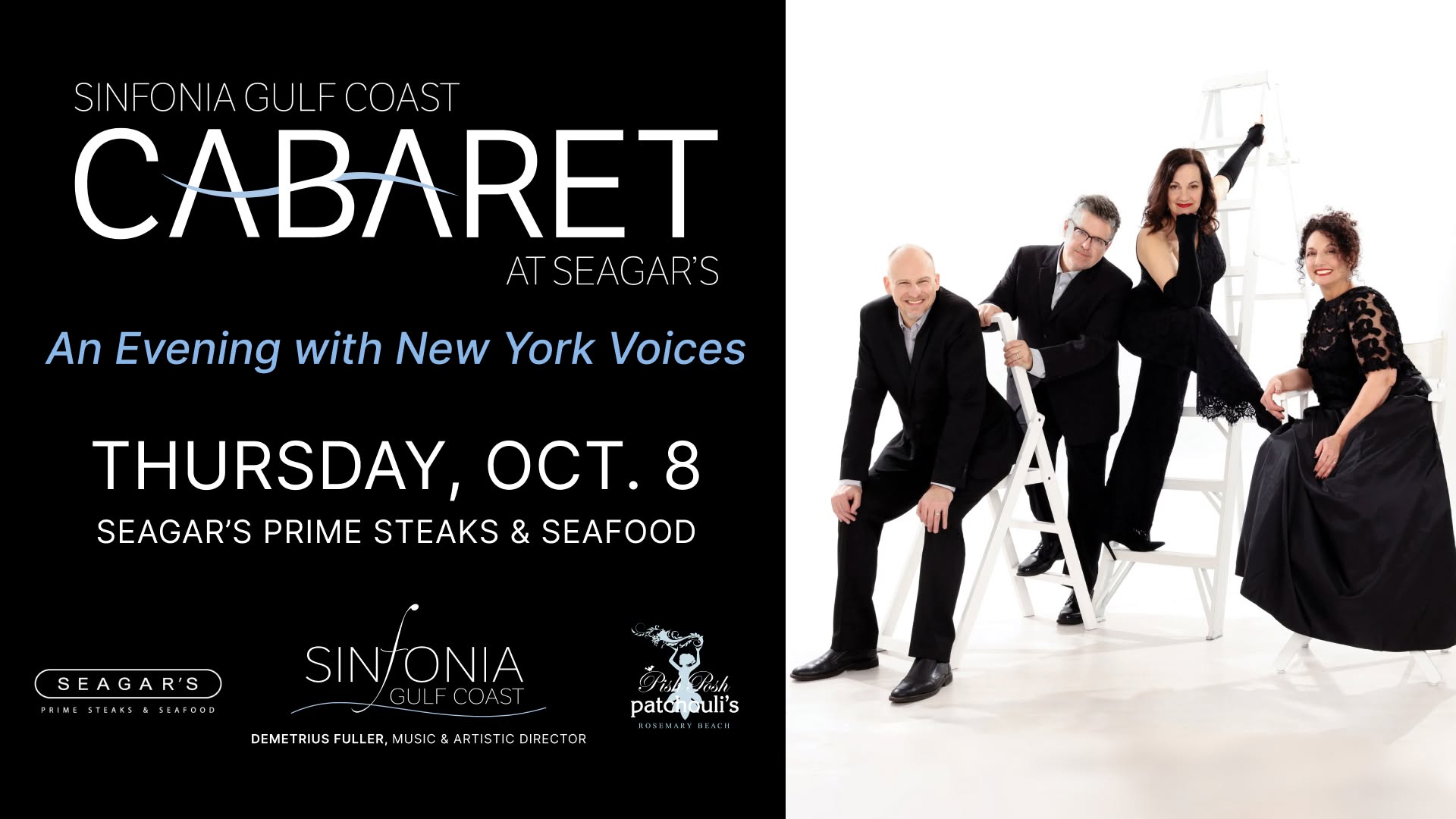 Cabaret at Seagar's | An Evening with New York Voices