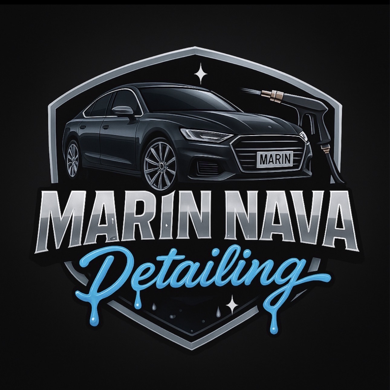 Marin and Nava Detailing logo