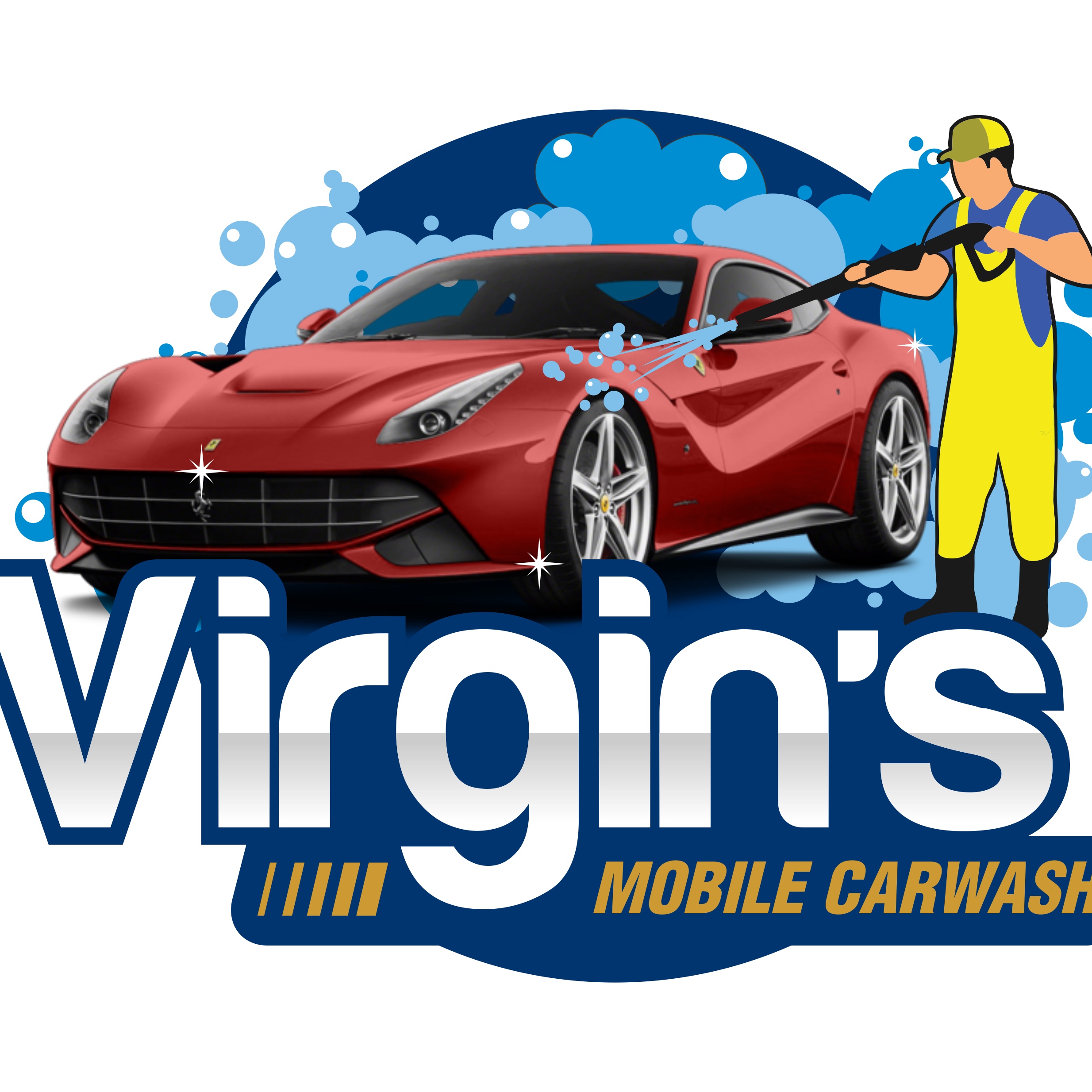 Virgin’s Mobile Carwash logo