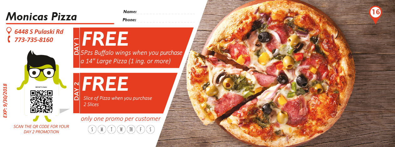 Monica's Pizza