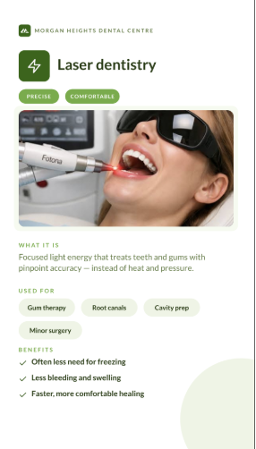 Modern dentistry empowered by modern technology