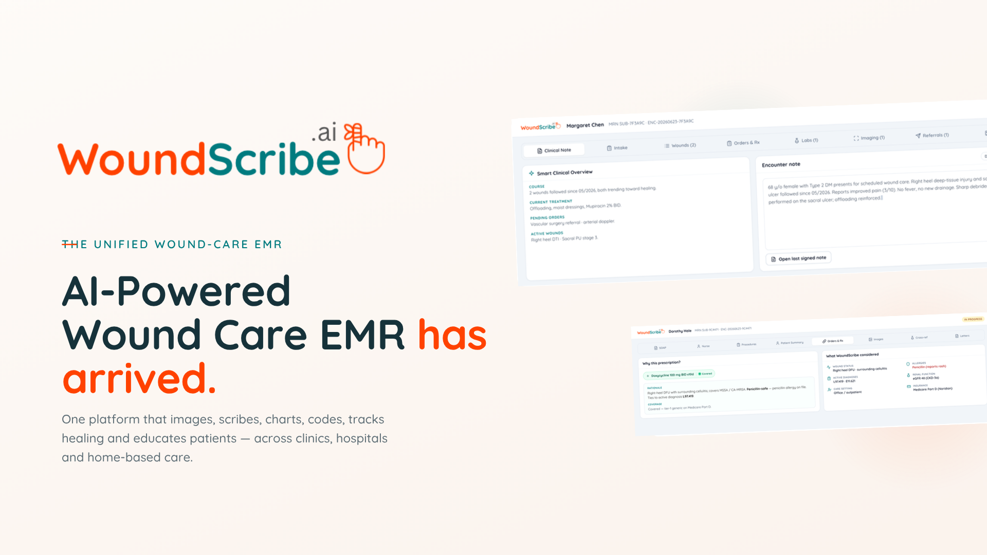WoundScribe AI-Powered EMR