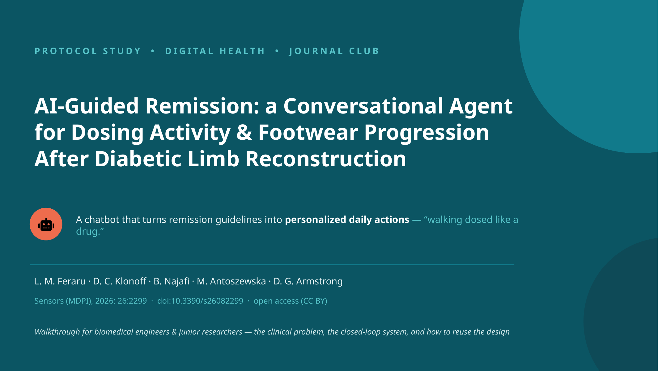 AI-Guided Remission for Health ChatBots