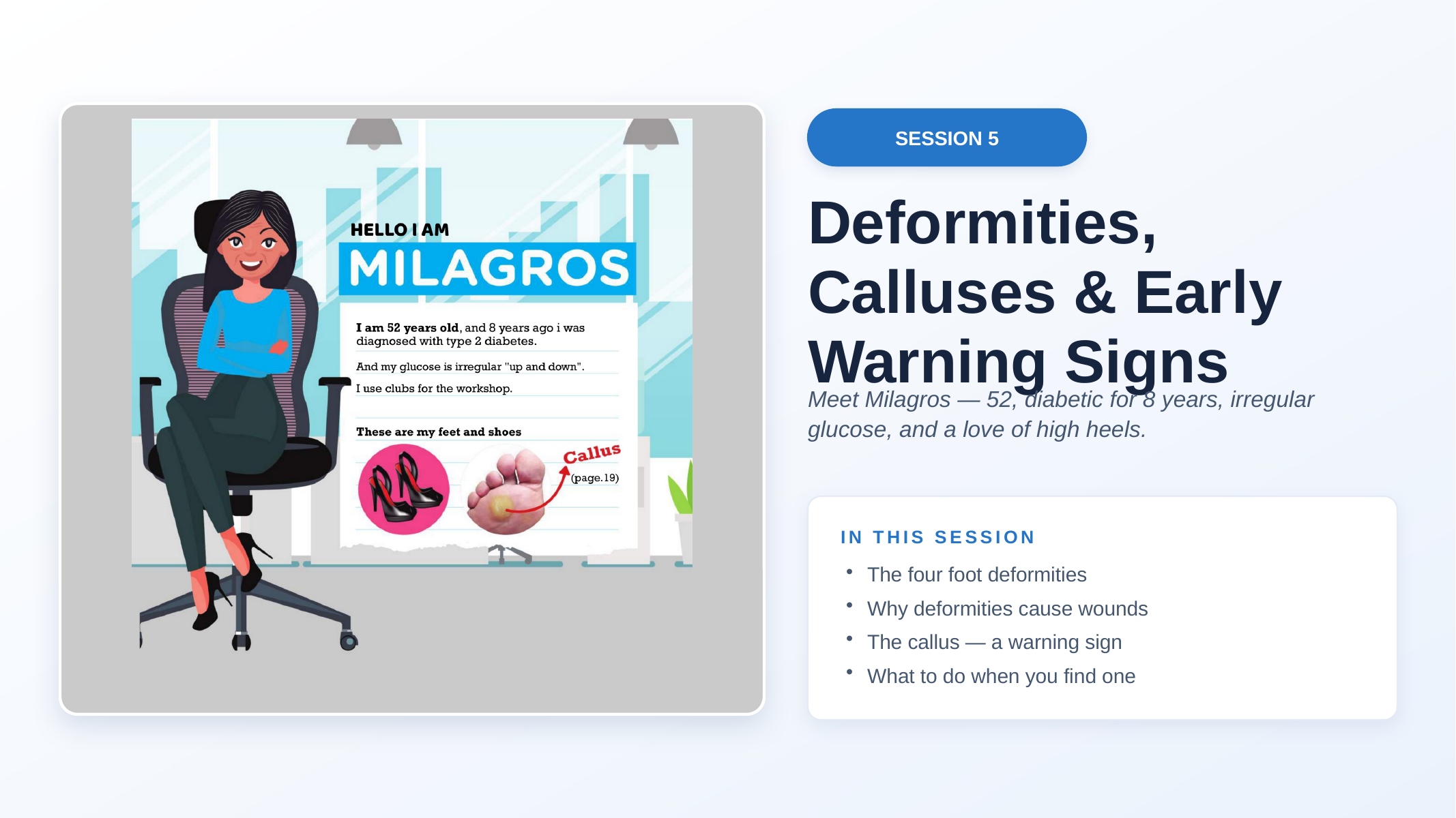 Diabetic Foot Manual - Episode 5 - Deformities, Calluses & Early Warning Signs