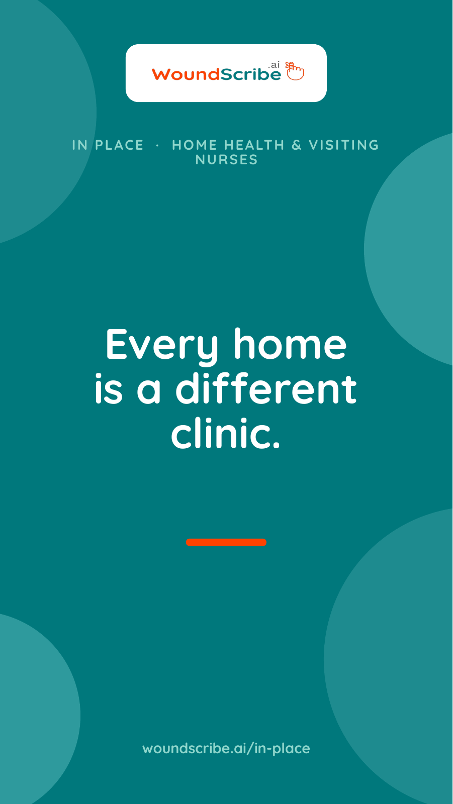 In Place - WoundScribe Solution for wherever patient is
