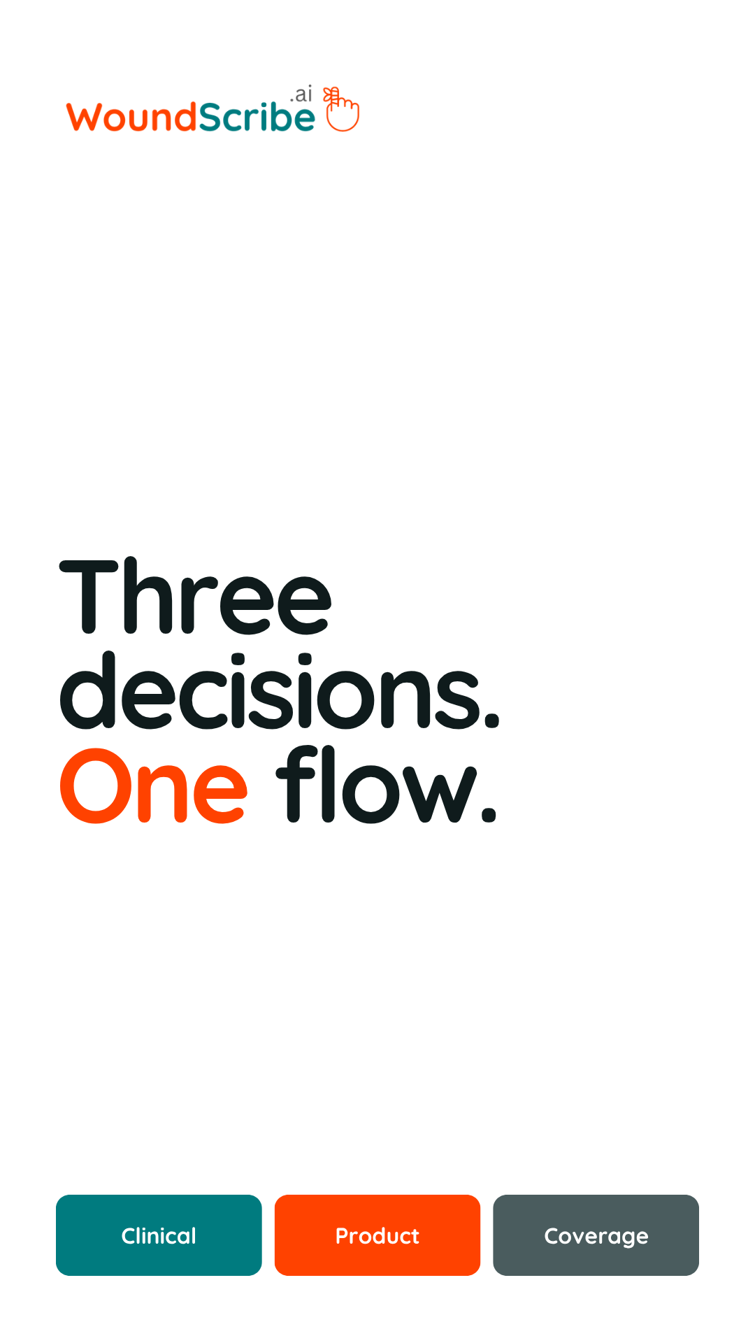 Three Decisions One Flow