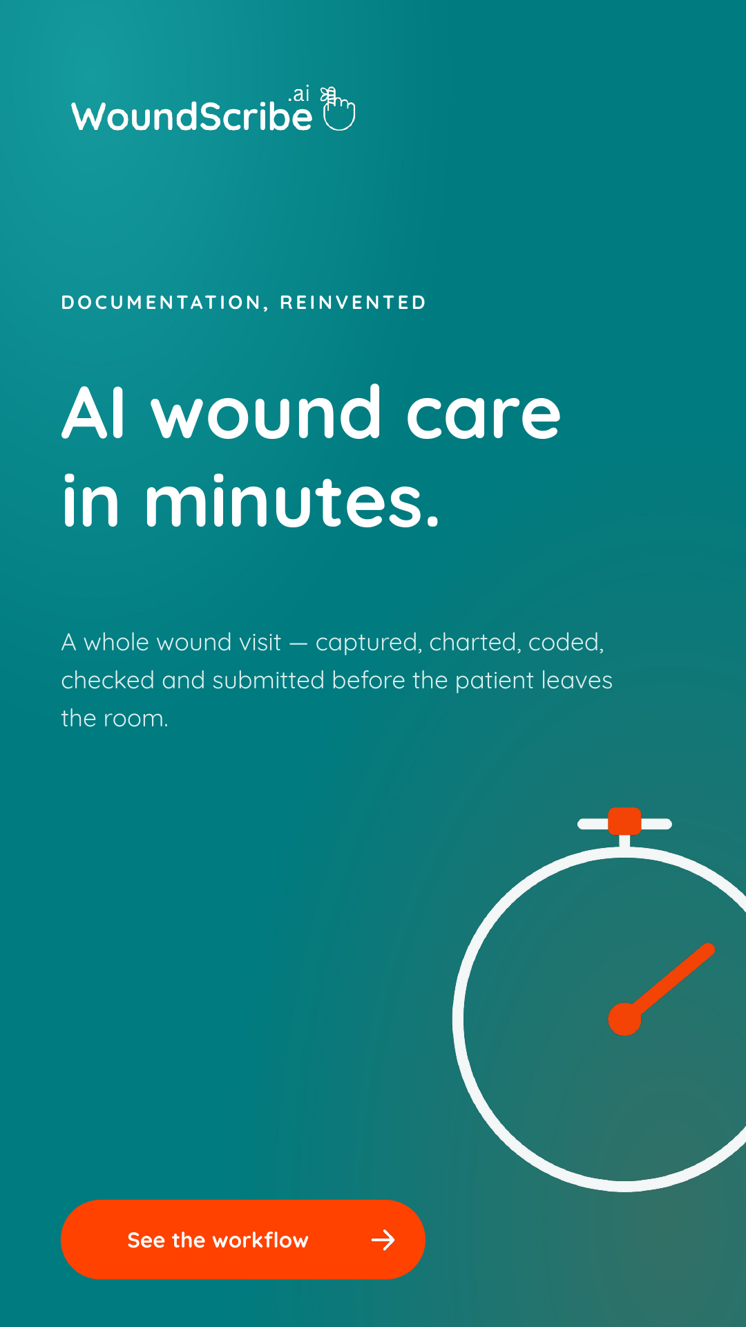 AI wound care, in minutes