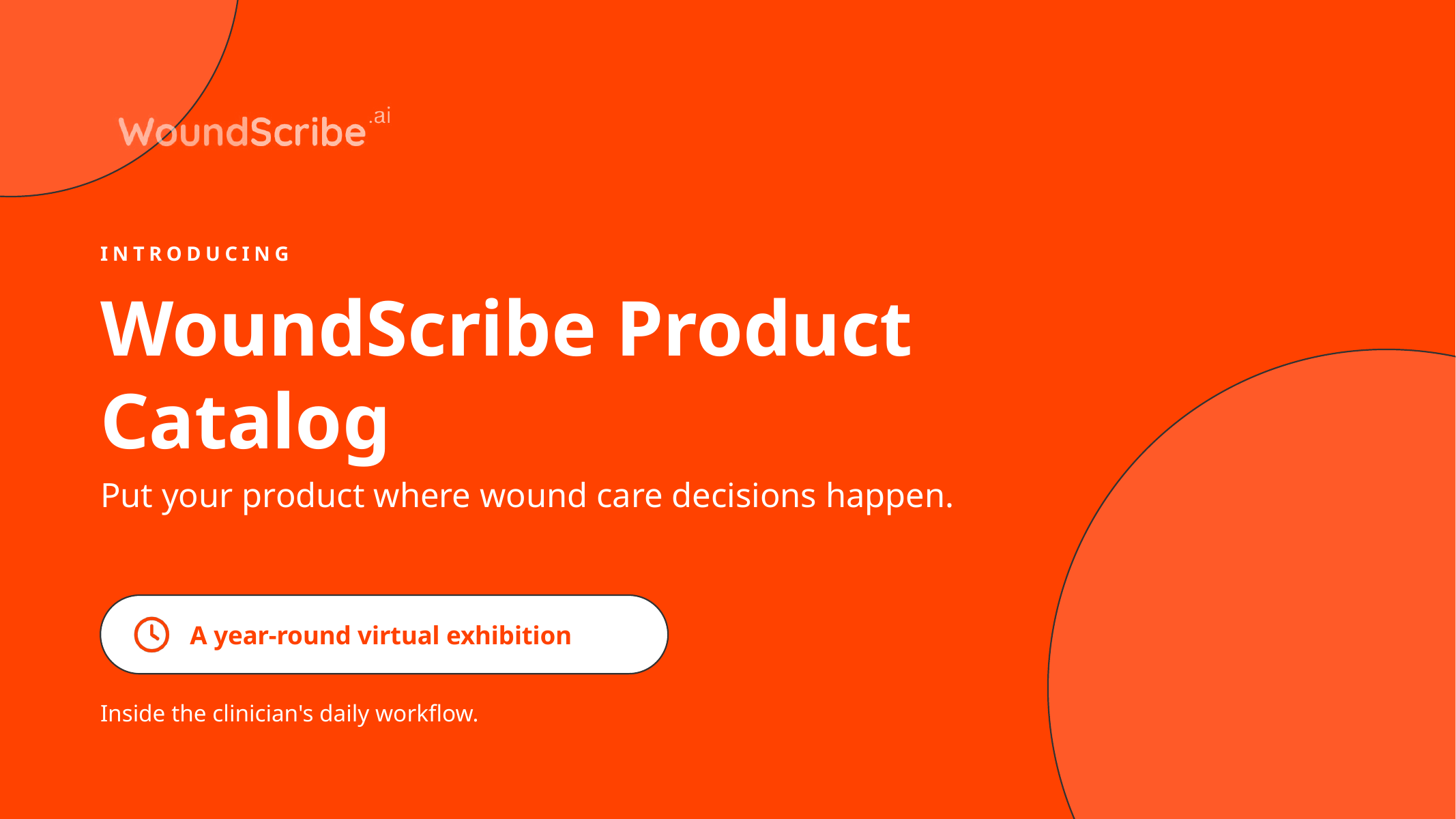 WoundScribe Product Catalog