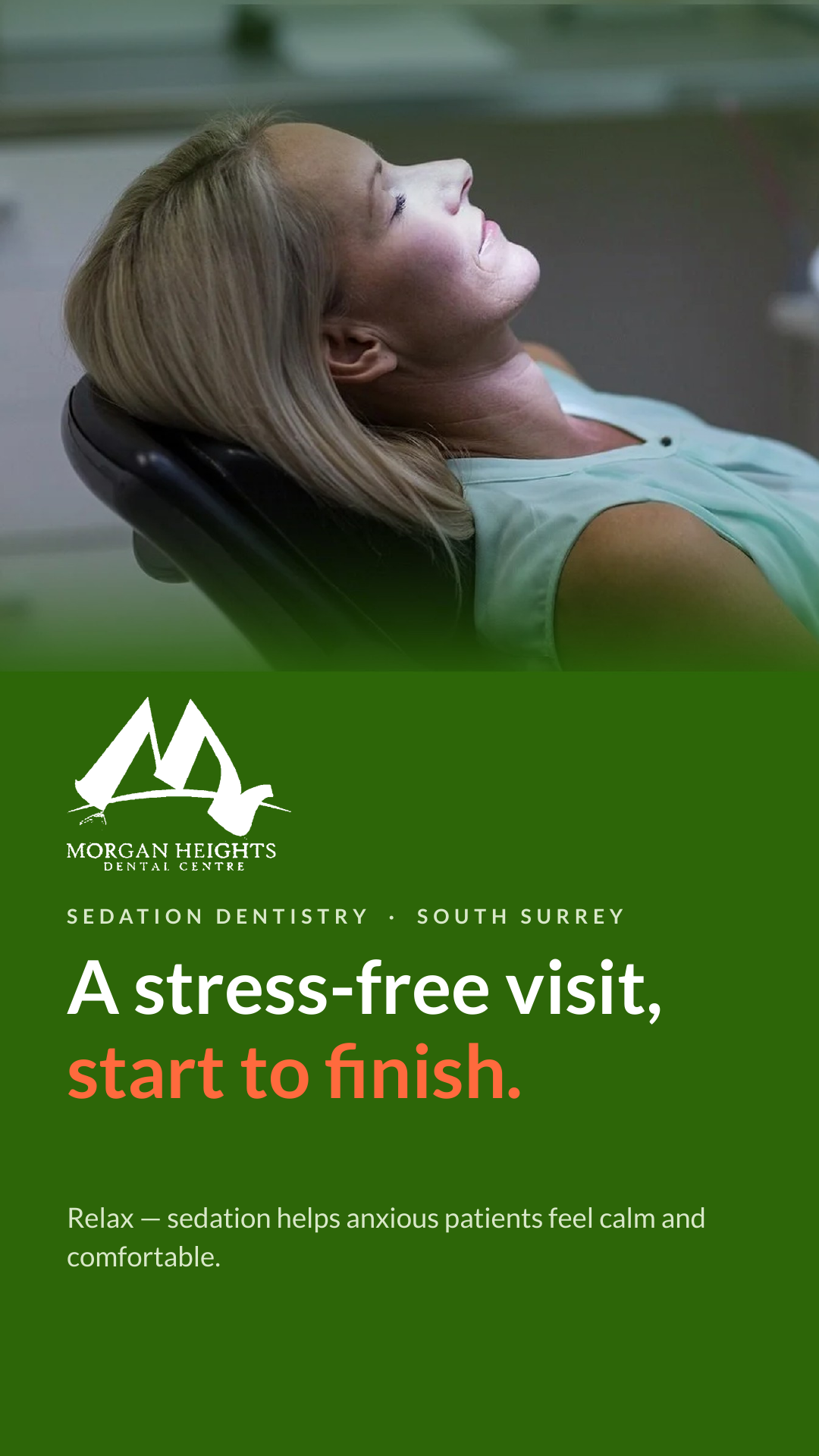 Sedation Dentistry - A stress-free visit, start to finish