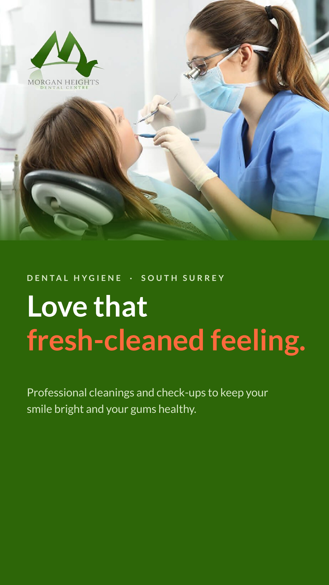 Dental Hygiene- Love that fresh-cleaned feeling