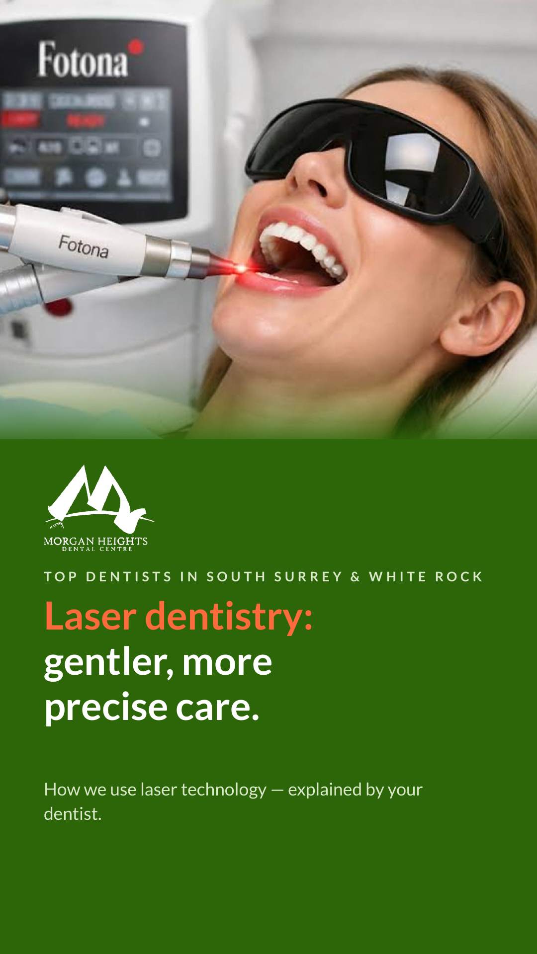 Is Laser Dentistry Painful? A South Surrey Dentist Explains