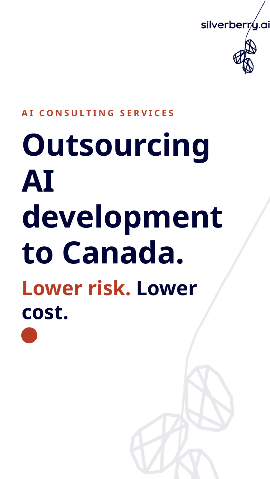 Outsourcing AI development to Canada. Lower risk. Lower cost.
