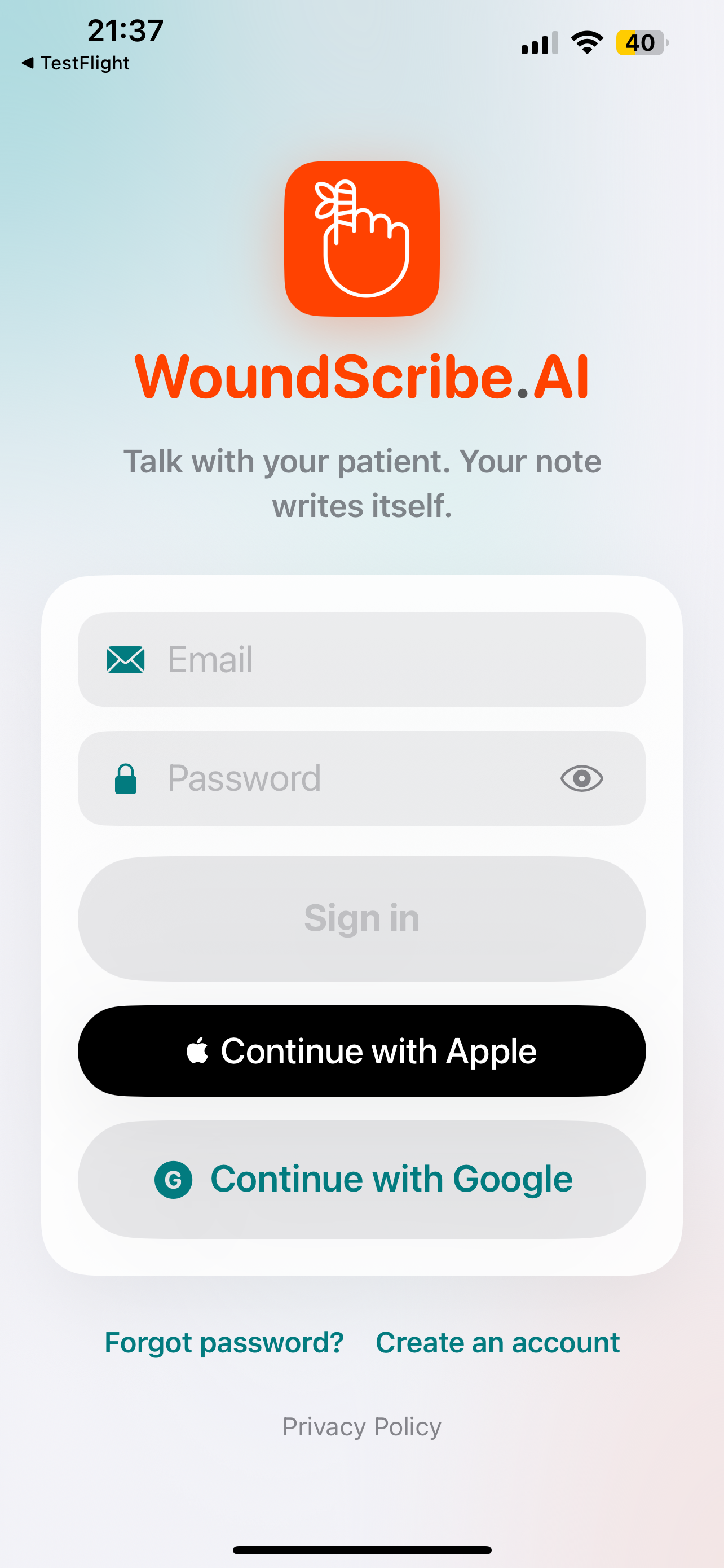 WoundScribe App Sneak Peek