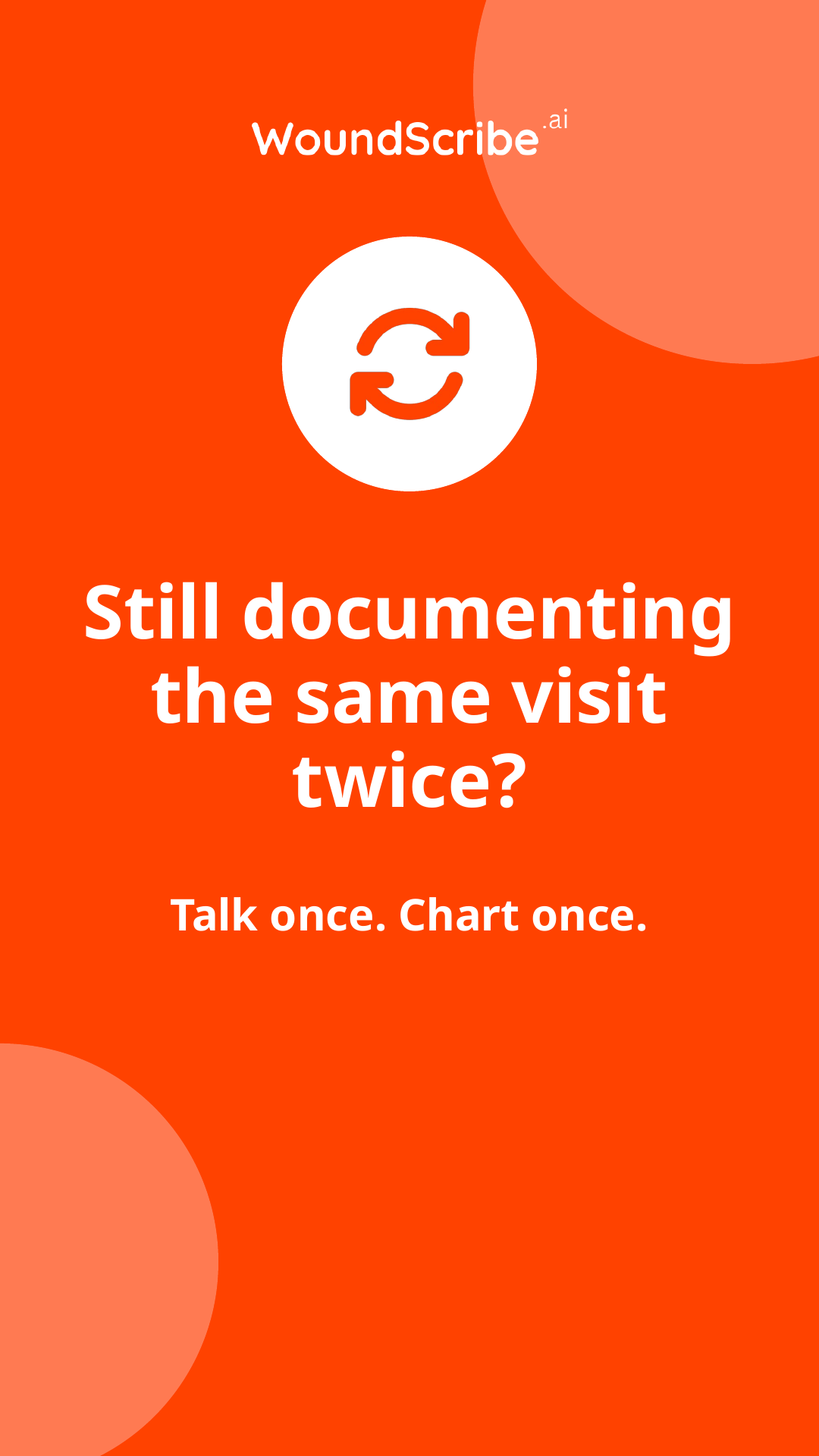 Charting Wound Care From Your Phone: One Visit, One Note