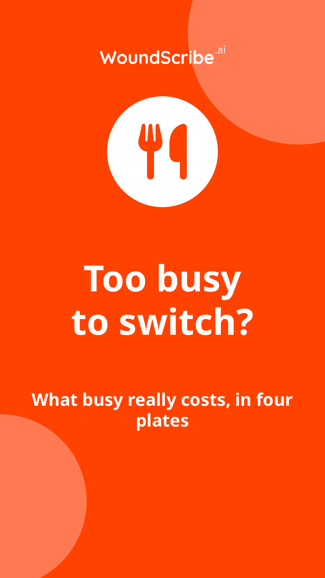 Too busy to switch EMRs?