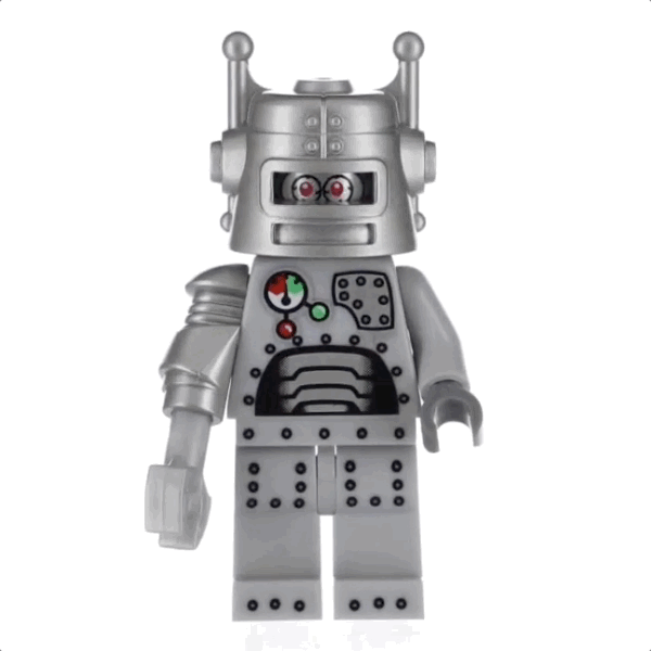 Cover art for Robot Minifigure