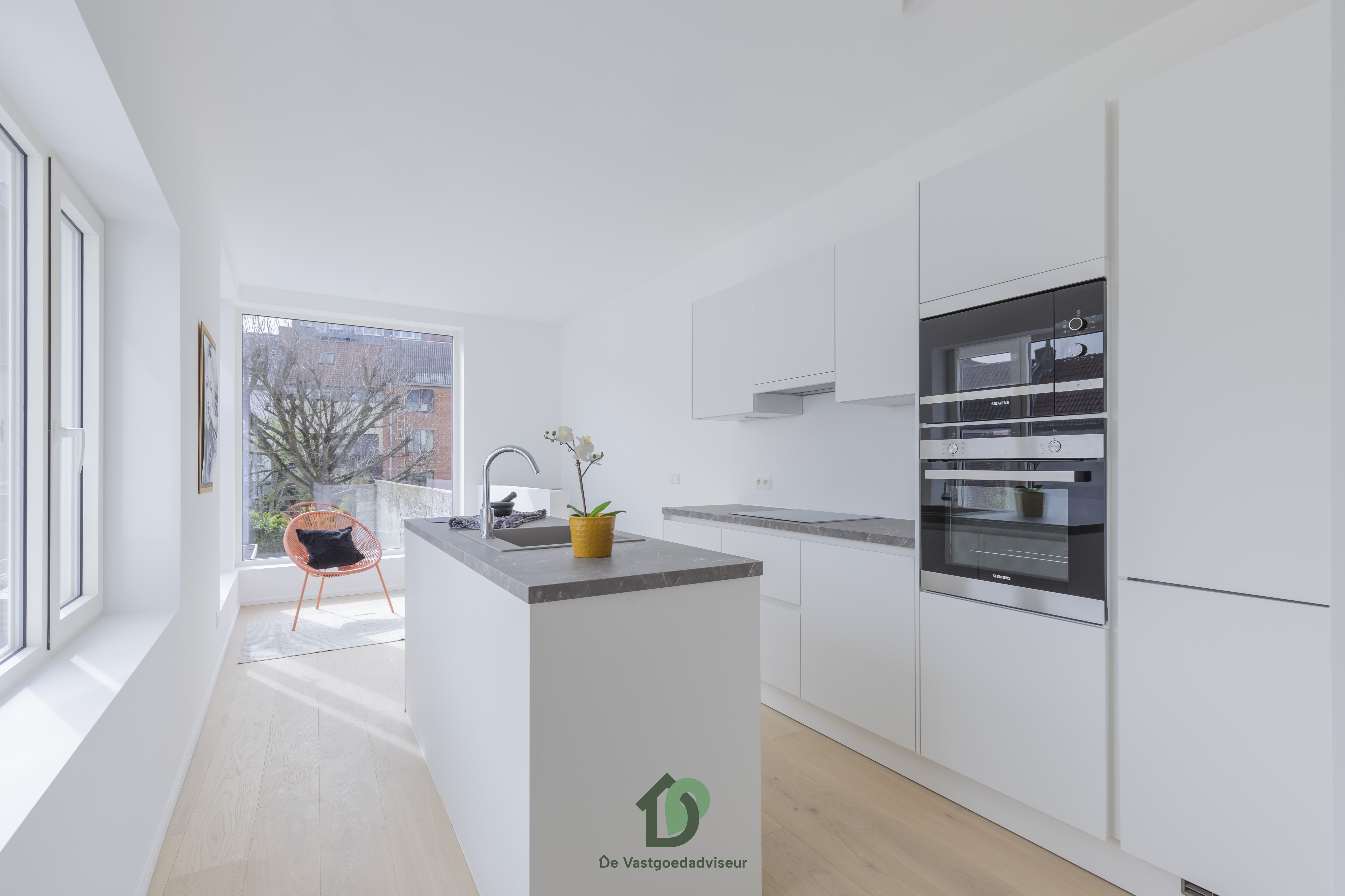 Schitterend appartement met 2 slaapkamers en privé tuin