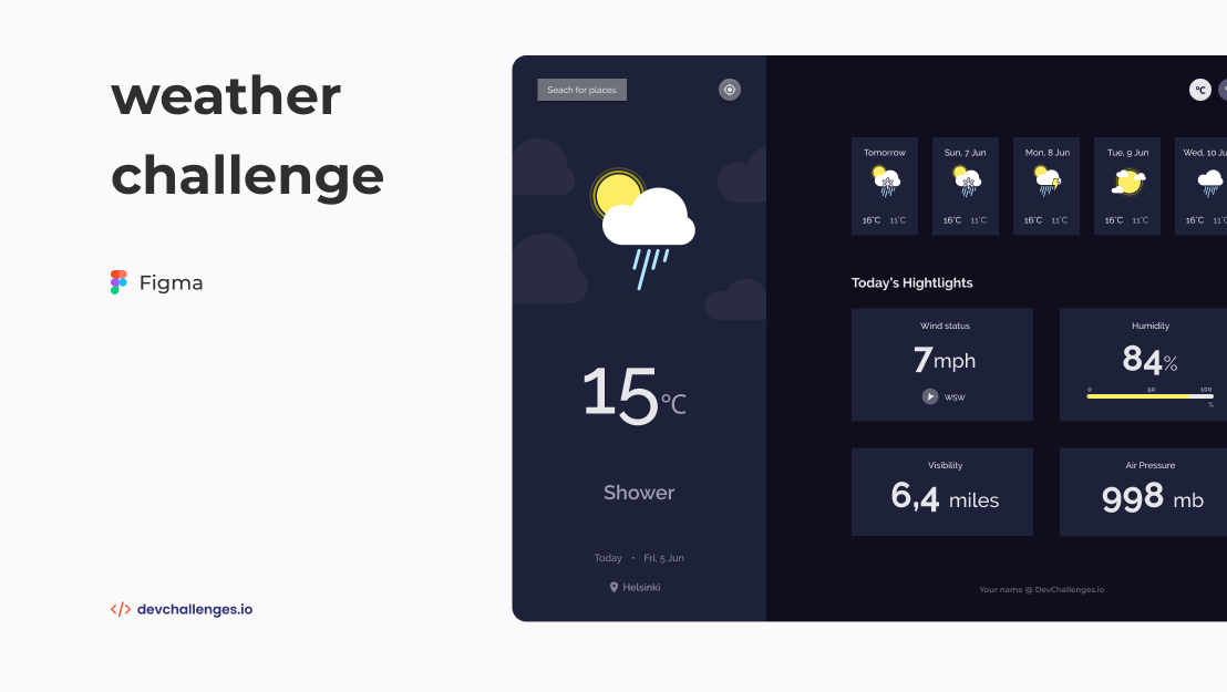 weather app devchallenges.io