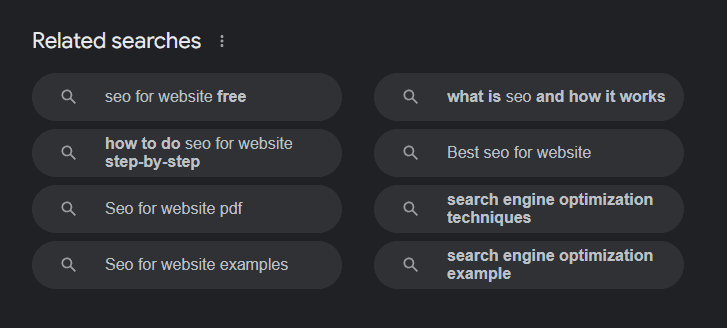 Related Search Results