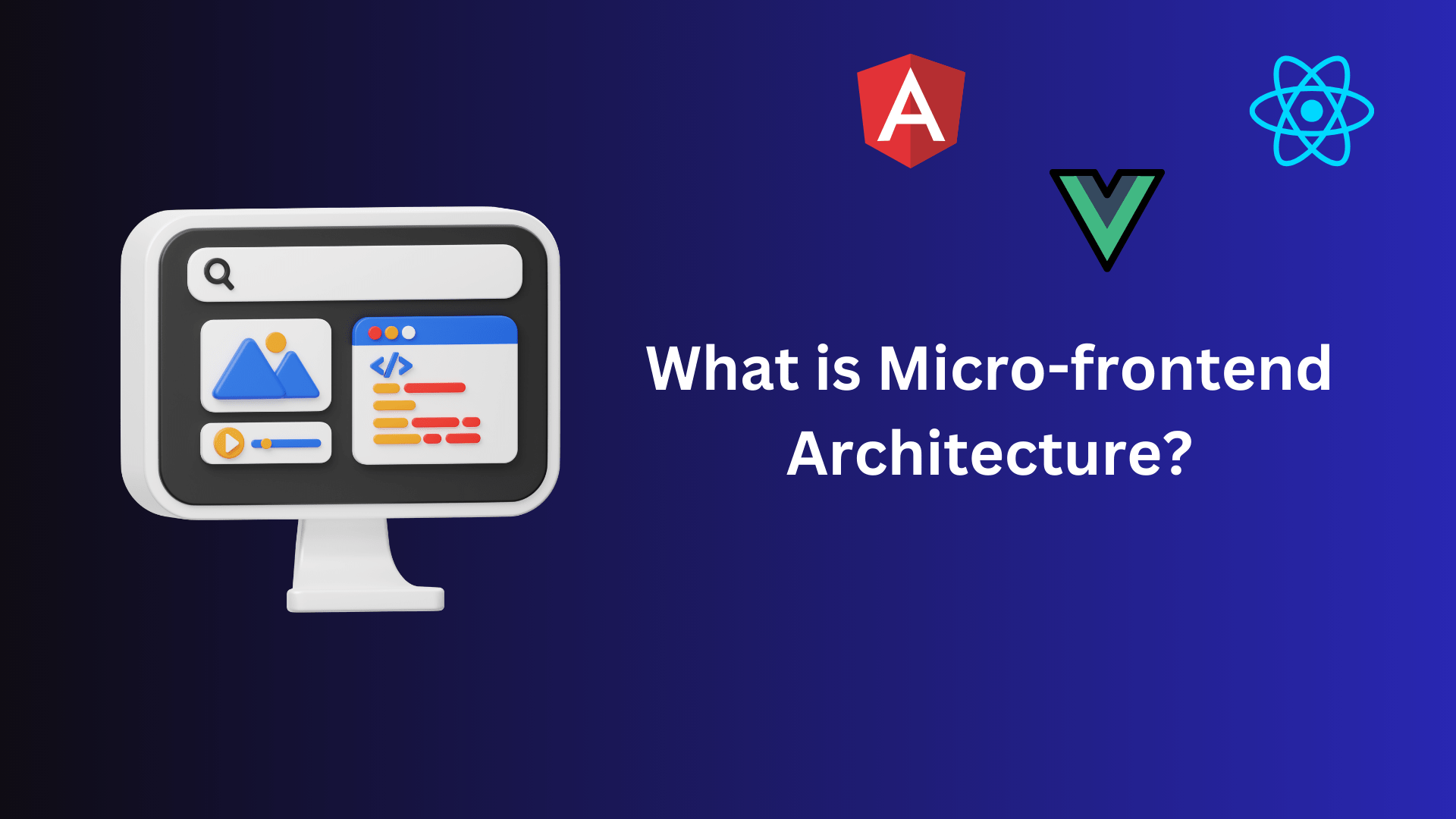 What is micro-frontend architecture?